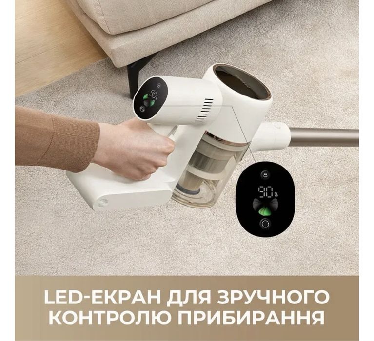 Акумуляторний пилосос (пилосос ручка) Dreame R10s