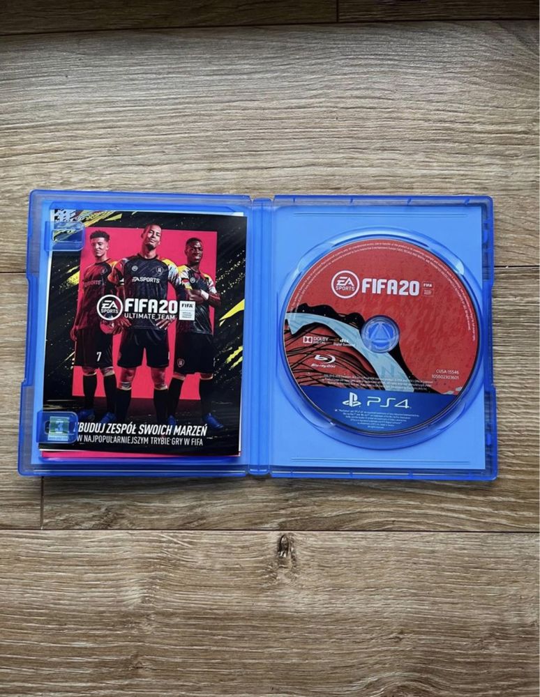 Gra FIFA 20 PL PlayStation 4 Ps4 Fat Slim Pro Ps5