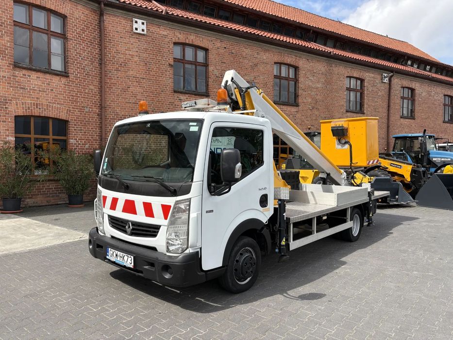 Renault MAXITY  FV23% Import Zwyżka Podnośnik Koszowy 16M UDT Po Serwisie Stan Idealny