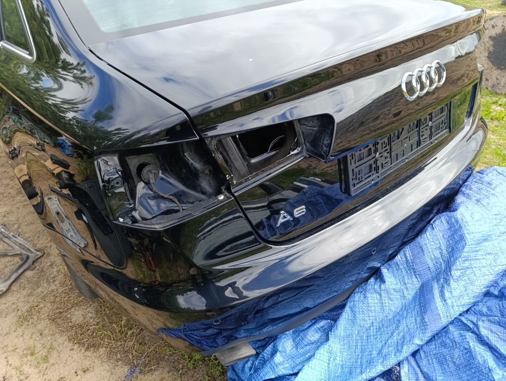 Ćwiartka lewa tył wanna pas tylny Audi A6 C7 Sedan LY9B Y9B