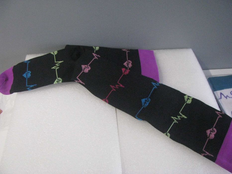 Skarpety kompresyjne uciskowe do biegania długie L\XLna krążenie