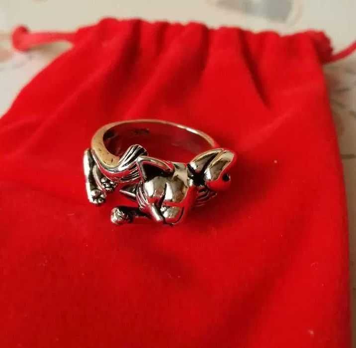 Pierścionek z kotem KOT kotek