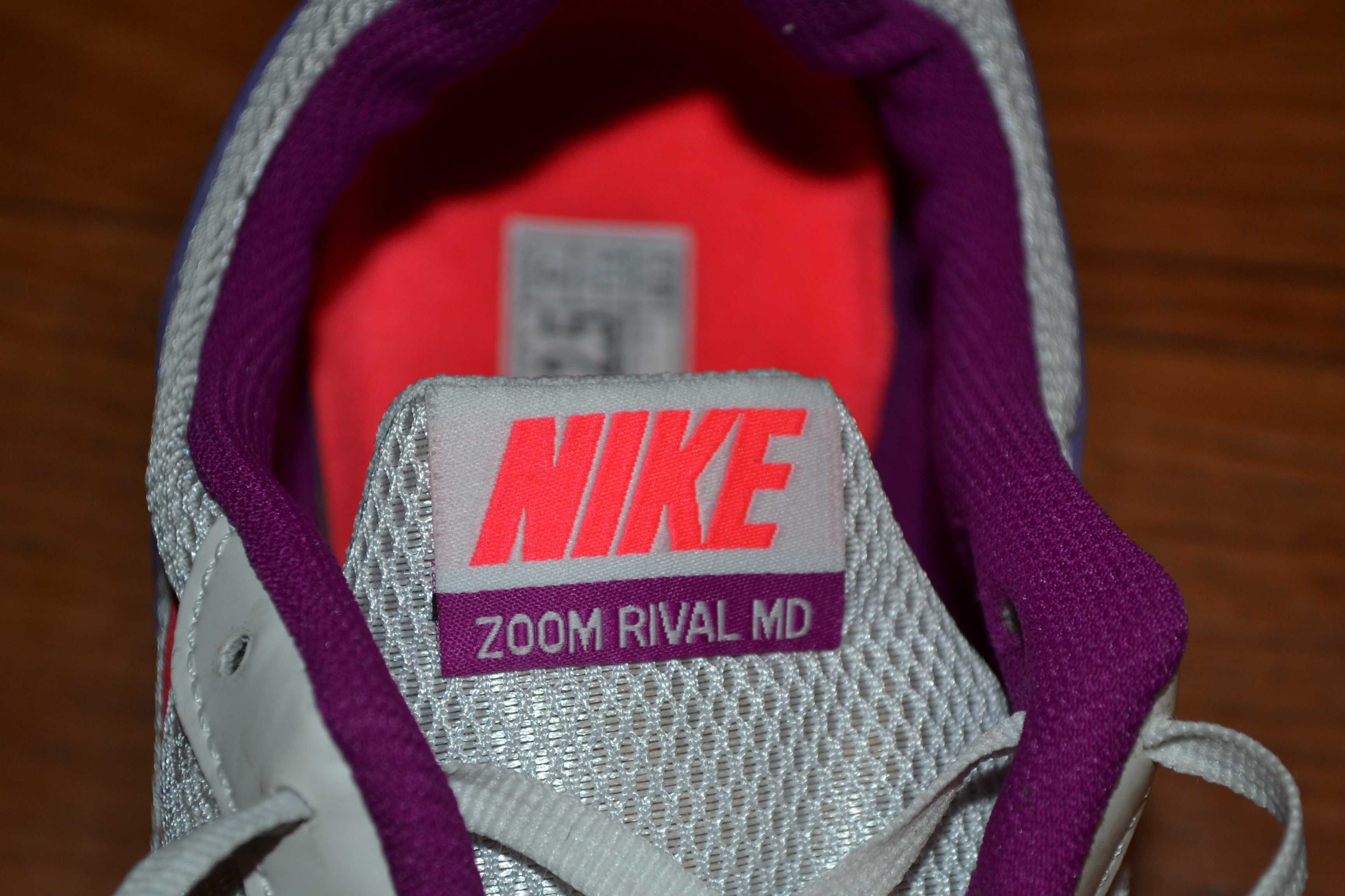 Кросівки бігові шиповки Nike Zoom Rival MD eu47 устілка 30.5см