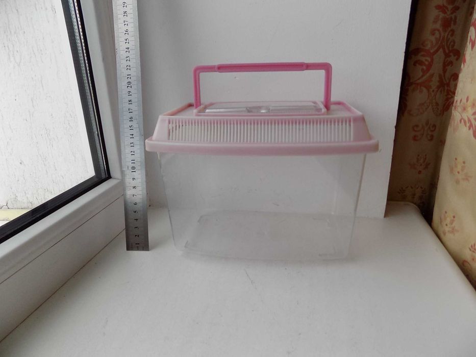 Переноска для грызунов - крысы, шиншилл, хомяков и др. 23х14х17 см