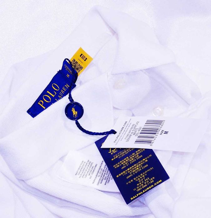 Polo Ralph Lauren koszulka L biała PRL polówka Japa boss philipp plein