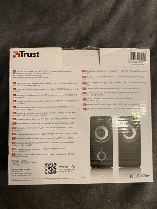 Głośniki Trust 16 w