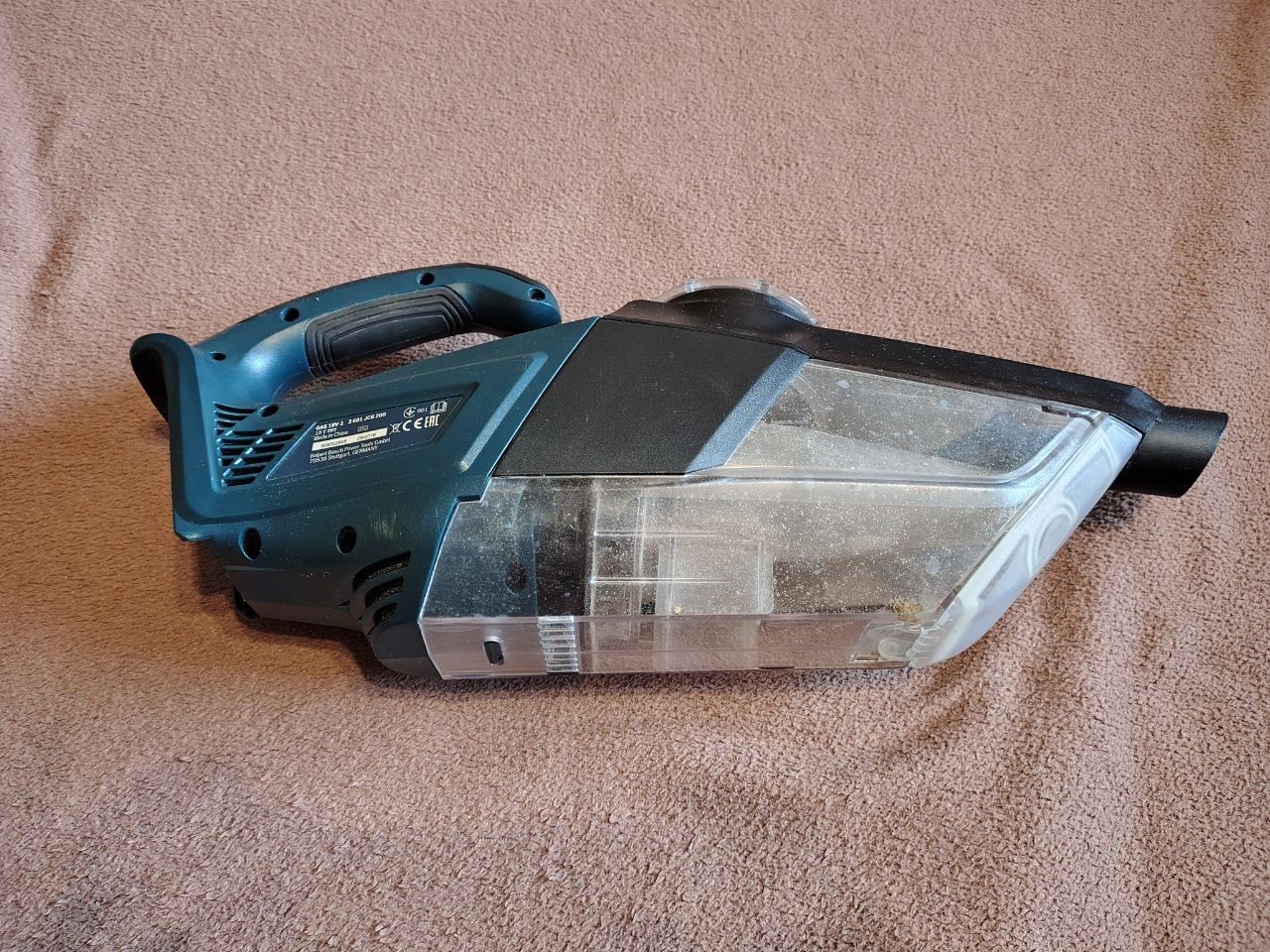 Пилосос ручний для дому Bosch GAS 18V-1 Professional без АКБ і ЗУ