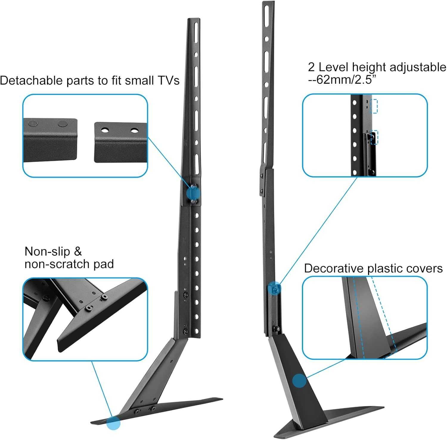 Suptek VESA Uniwersalny stojak nóżki do tv 22–65 cali LCD/LED/OLED