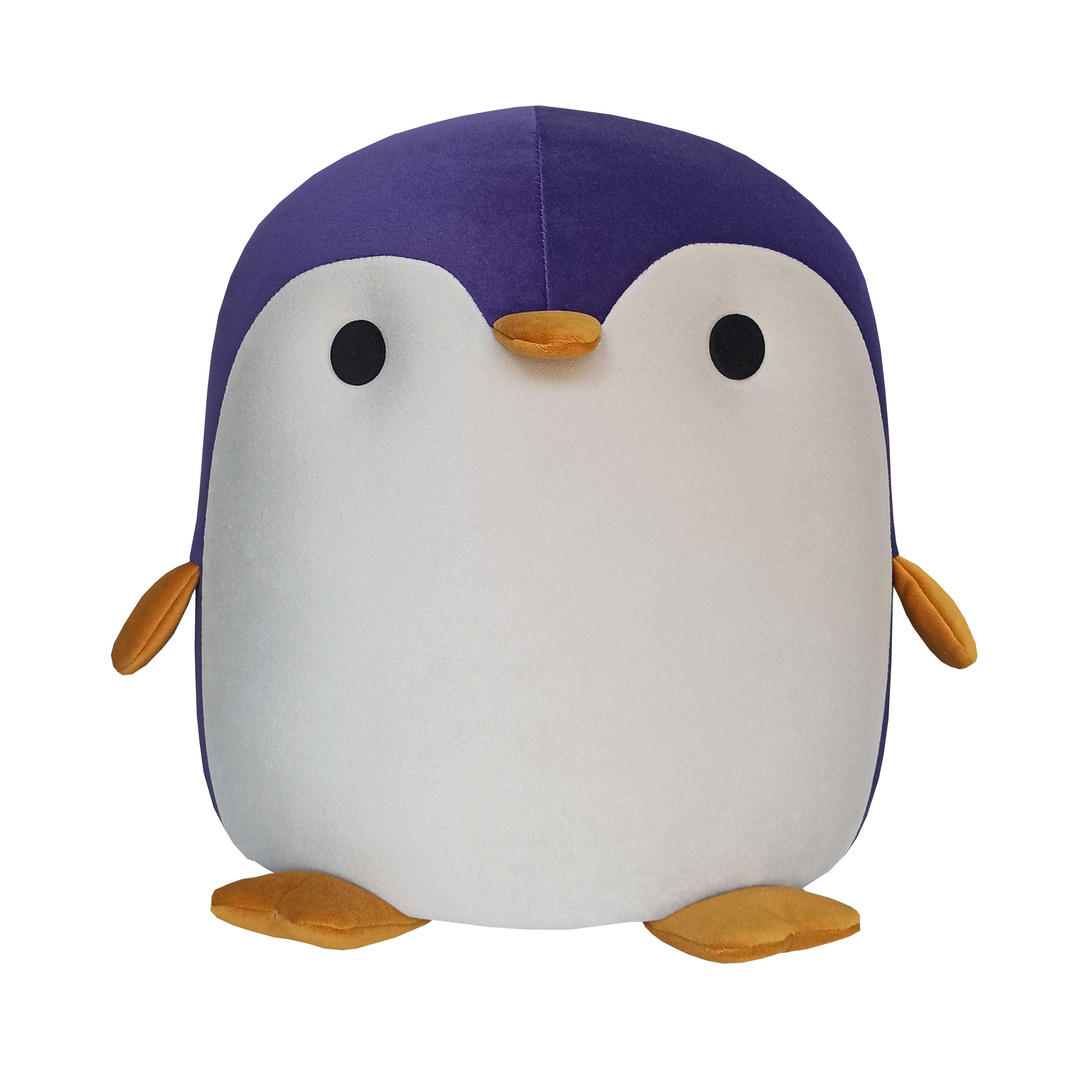 Дитячий пуф - пінгвін 35х35 см. Пуфік пінгвін