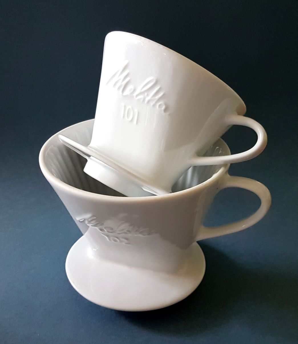 Drippery Melitta 101 i 102, kawa, vintage