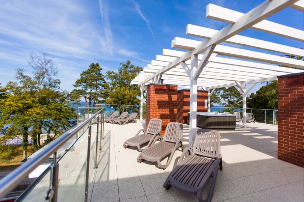 Apartament BD Premium z widokiem na morze noclegi nocleg Rewal