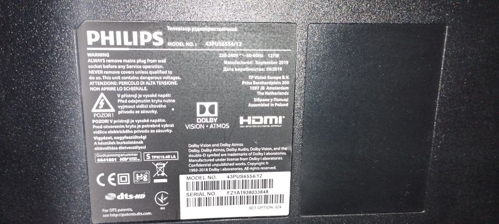 Telewizor Philips 43'