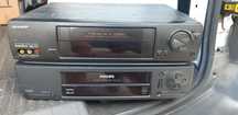 Magnetowid Video Philips VR256, Sharp VC-MH60