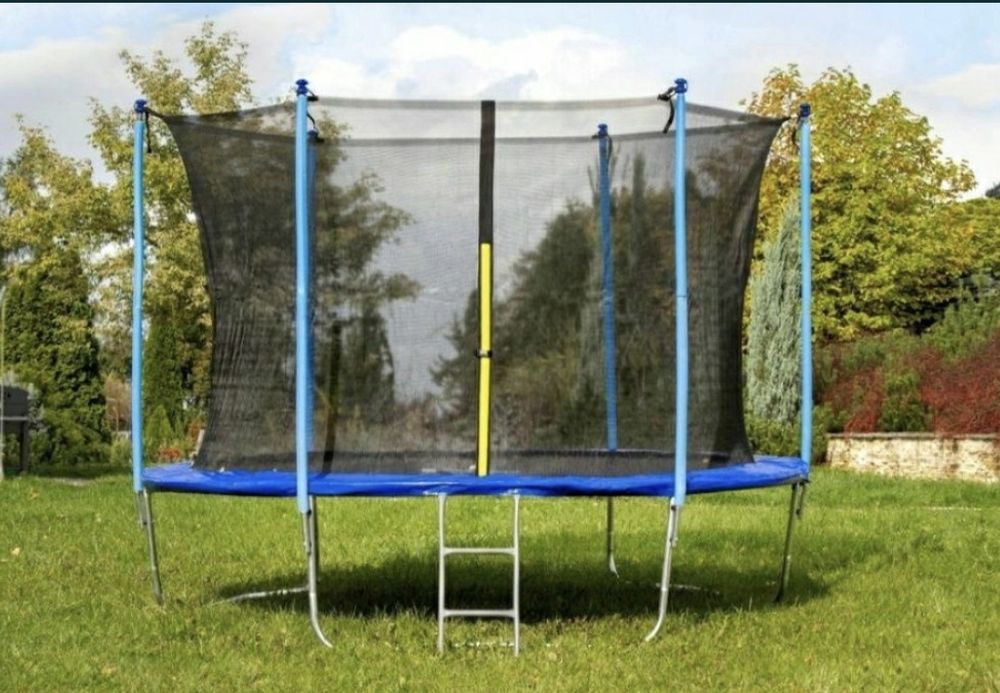 Trampolina ogrodowa 312 cm NOWA z siatką POZNAŃ