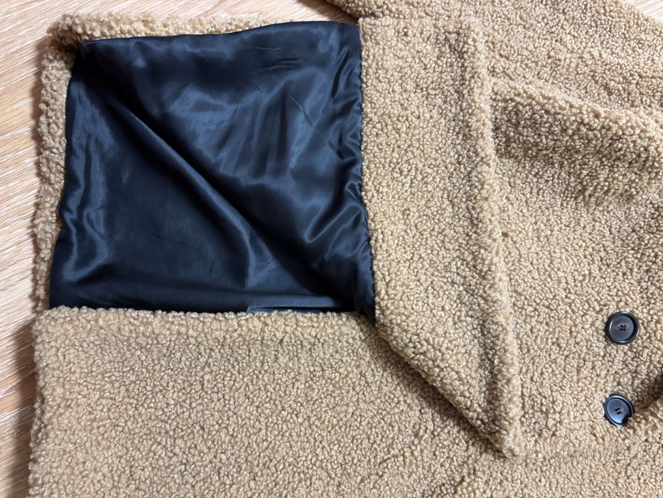 Шубка  Zara Тедді овчина L/40