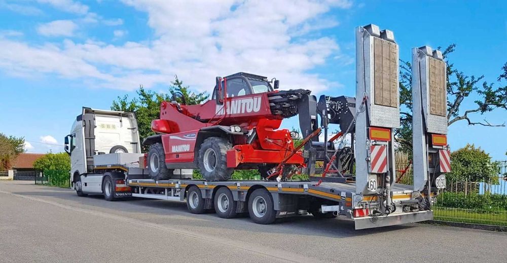 Площадка\ Трал низькорамний -перевезення сільськогосподарської техніки