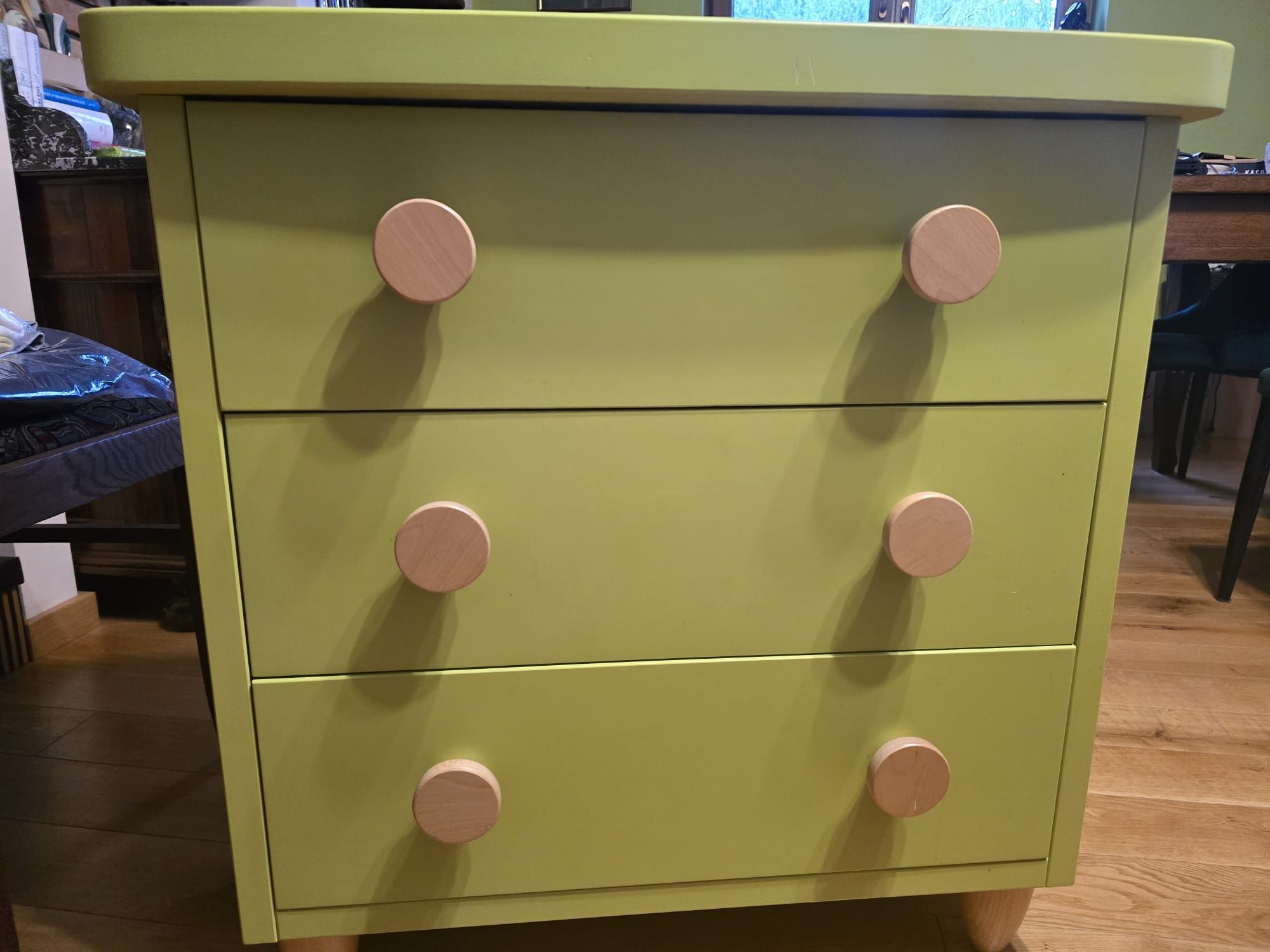 Komoda Mammut Ikea zielona + gratis