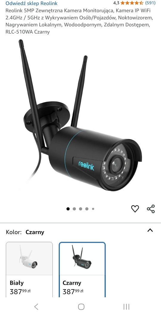 Reolink kamera rlc-510wa