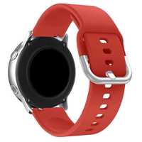 Pasek uniwersalny 22 mm do smartwatcha / zegarka kolor: czerwony