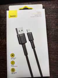 Кабель Baseus Cafule Cable USB Type-А 2.4A 1м