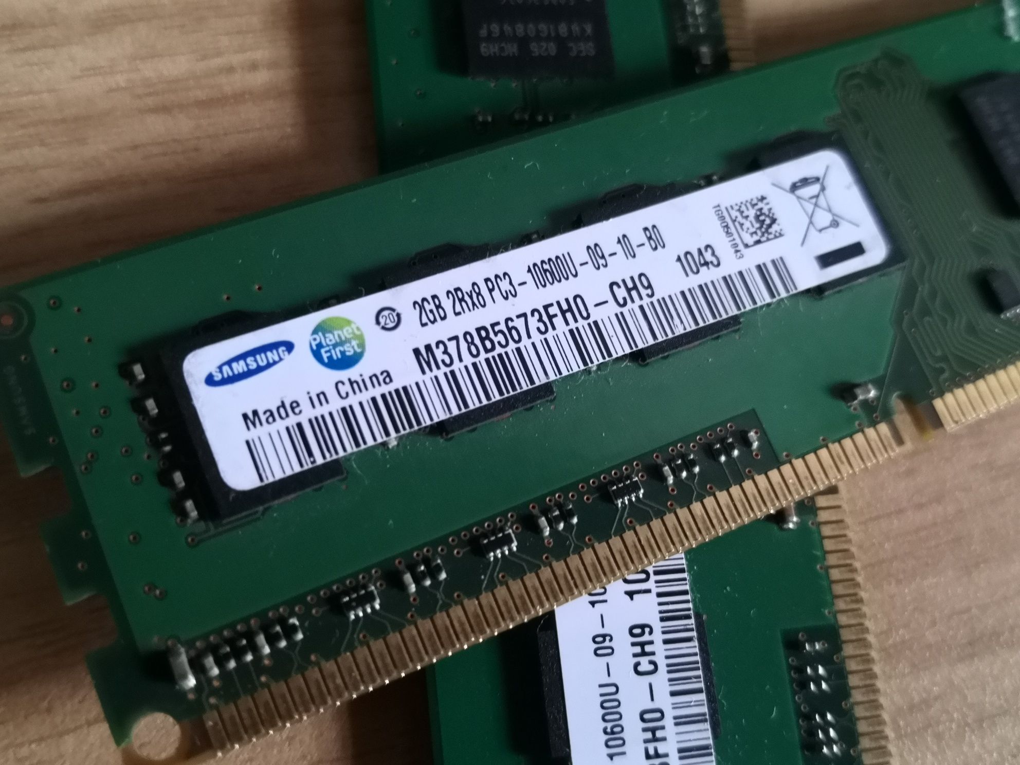 Pamięć RAM DDR3 Samsung 2x2GB 4GB