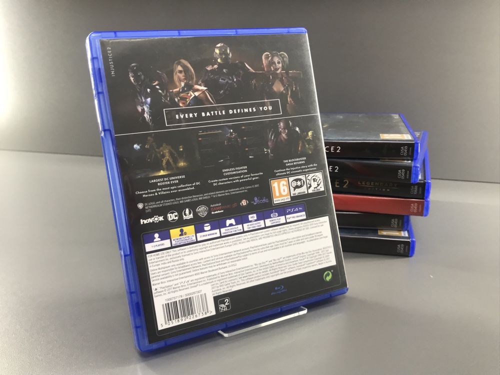 Диск для Sony Playstation 4 PS4 Injustice 2