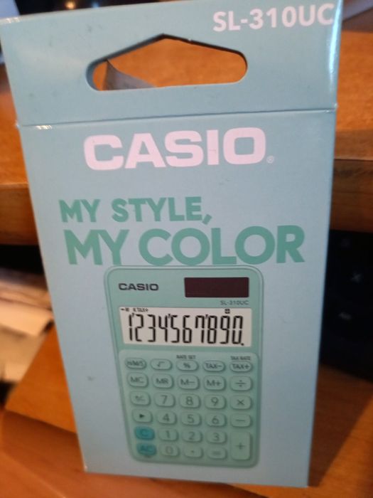 Nowy kalkulator casio