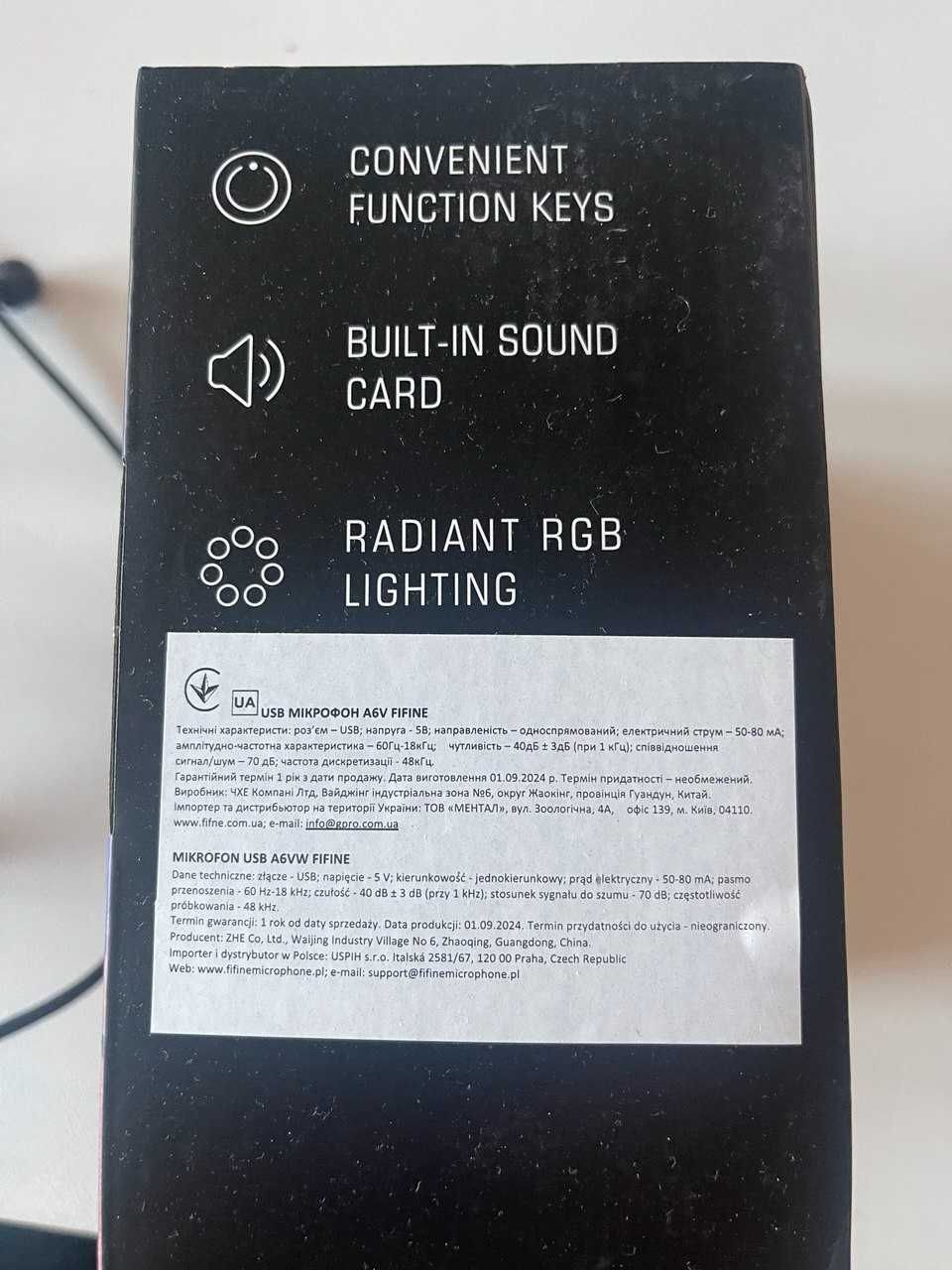 Мікрофон Fifine A6V Ampligame (A6V)