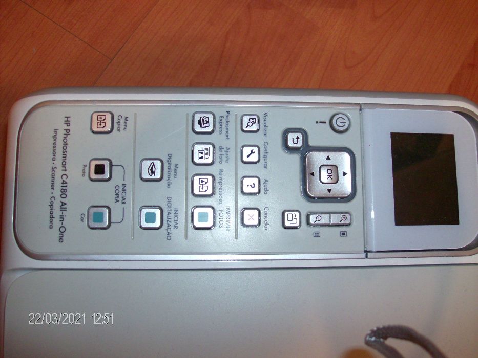 1 monitor + 2 impressoras HP + fax com telefone
