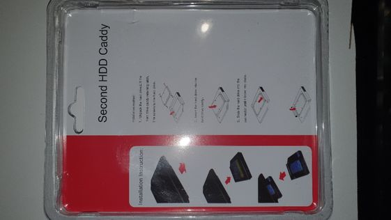 Метал Новий HDD SSD 2.5'' карман кишеня caddy 9.5 SATA optibay