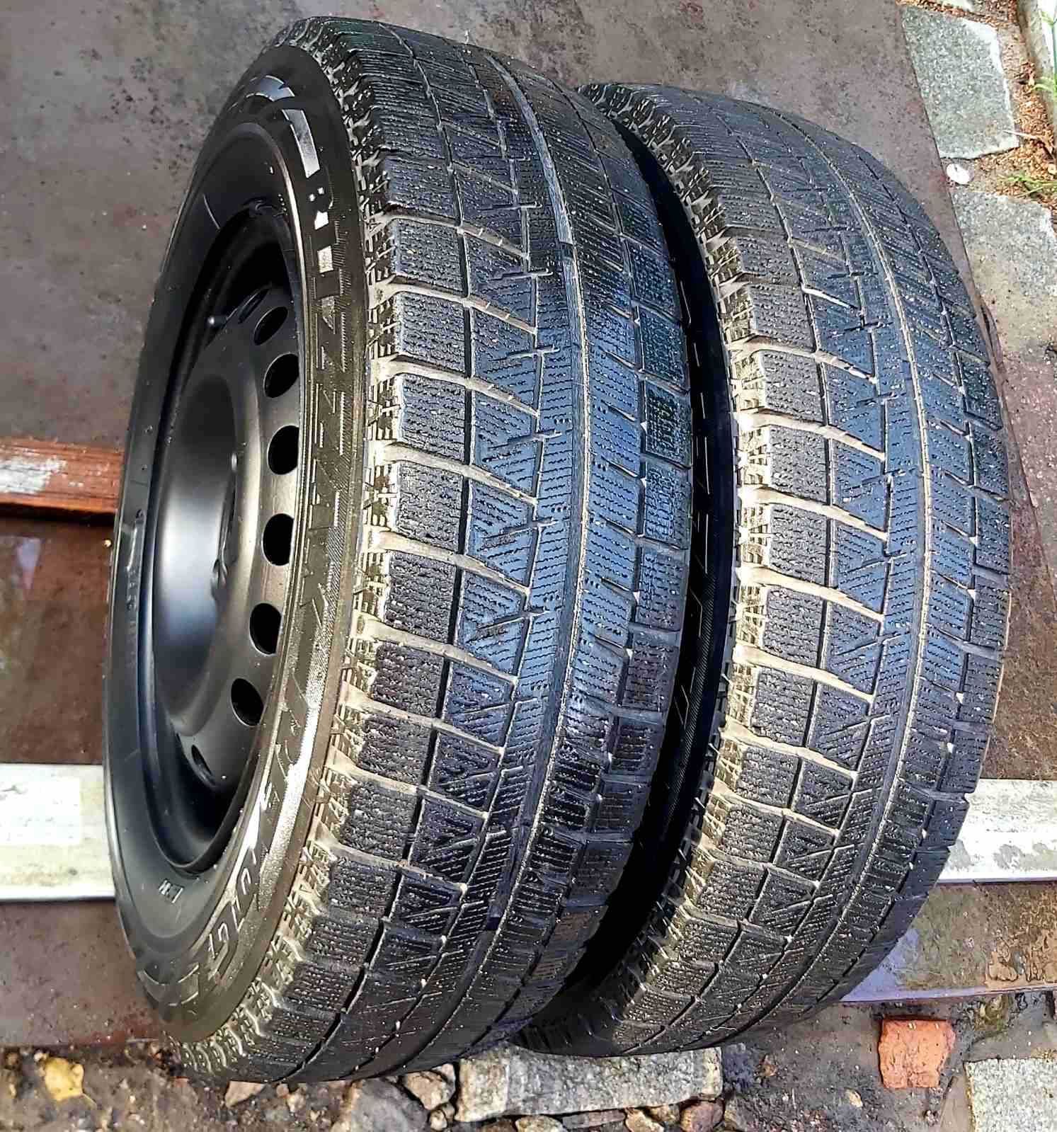 Диски R13 4*100 с резиной на ЛАНОС/СЕНС 2шт BRIDGESTONE