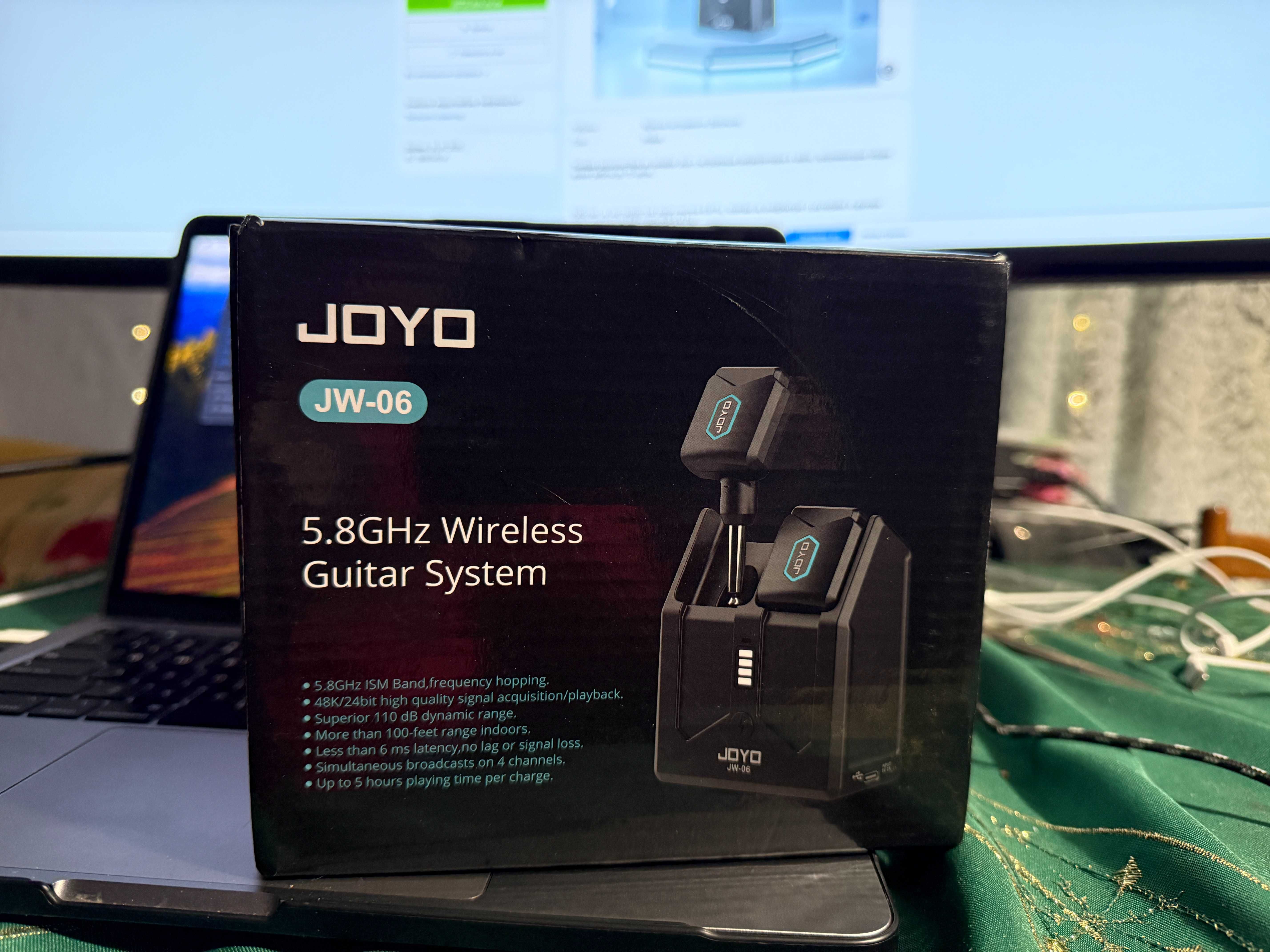 Радіосистема для електрогітари бездротова Joyo JW-06