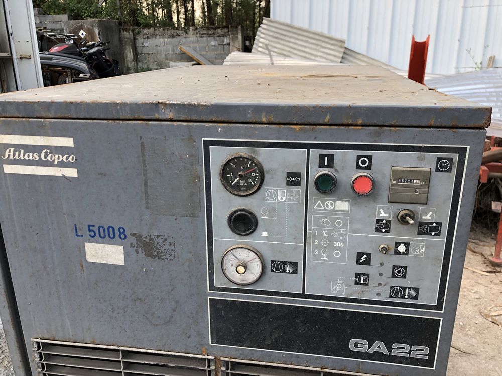 Compressor de ar comprimido Atlas Copco GA22
