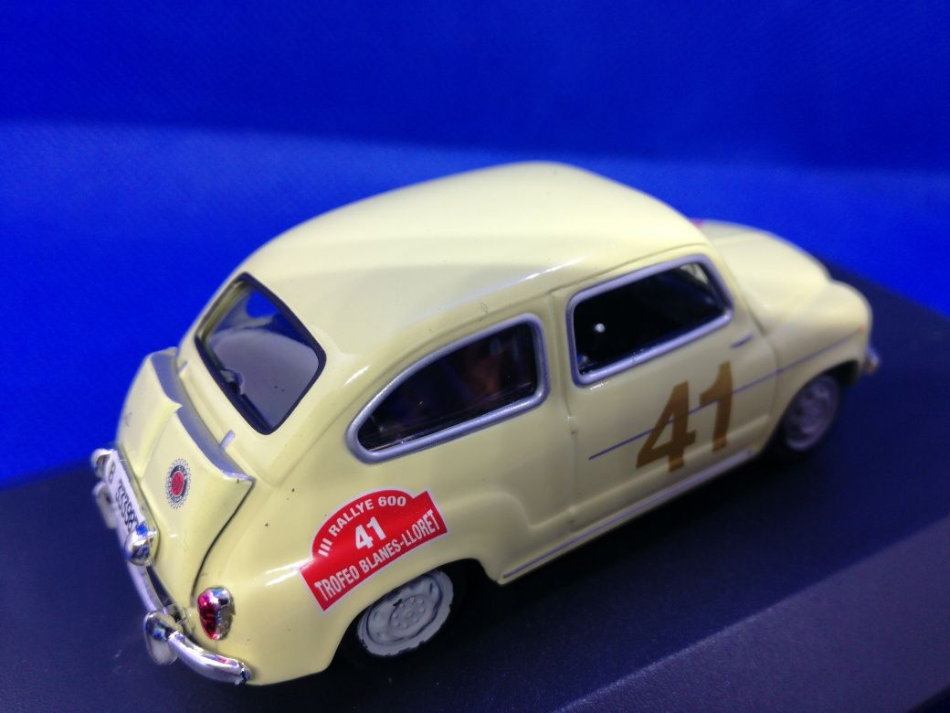 N.48 Miniaturas 1/43 Fiat Abarth/Seat Rally/ Vespa