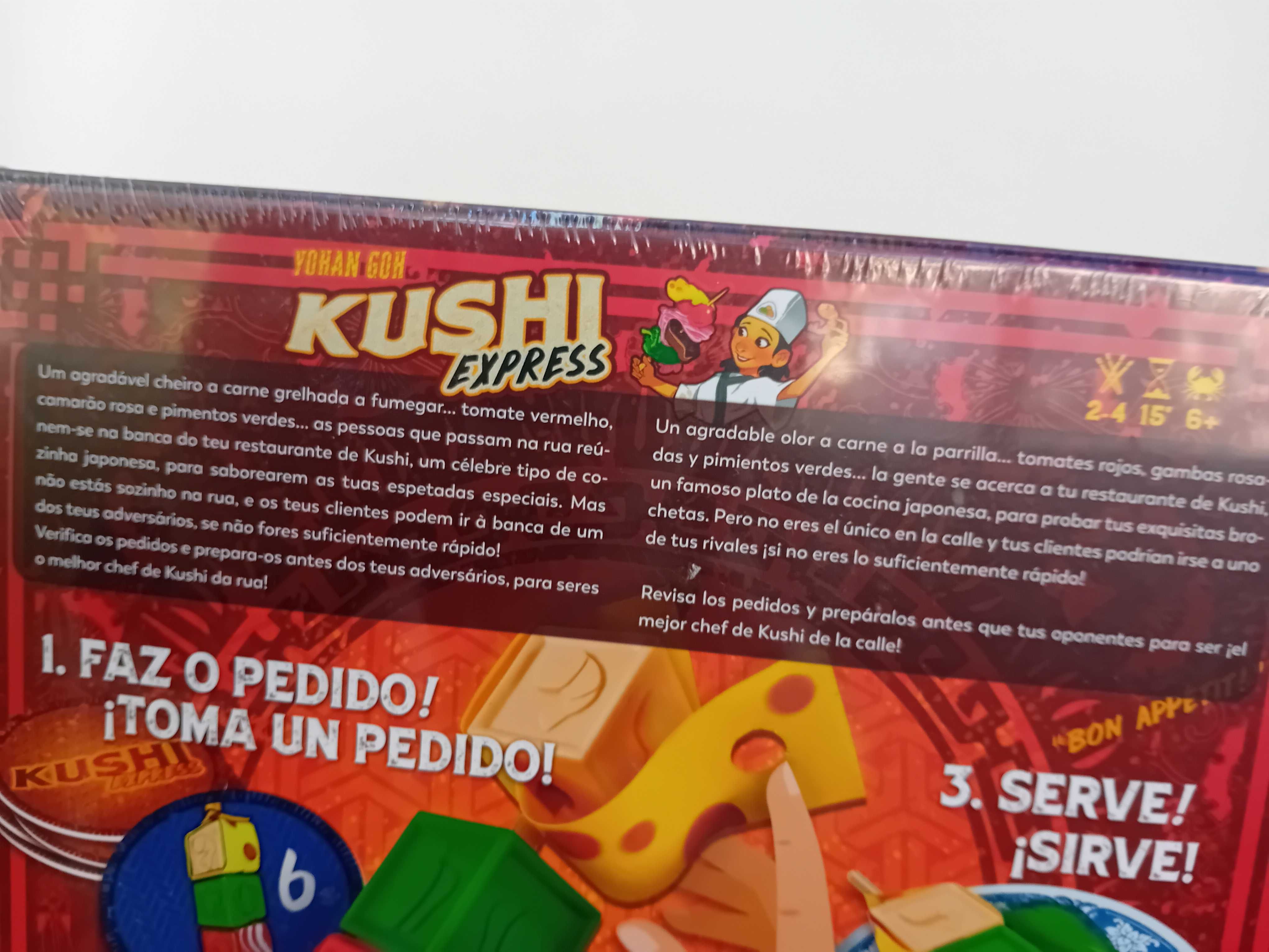 Jogo tabuleiro Kushi Express