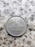 Монета 1 deutsche mark,  дойч марка 1972