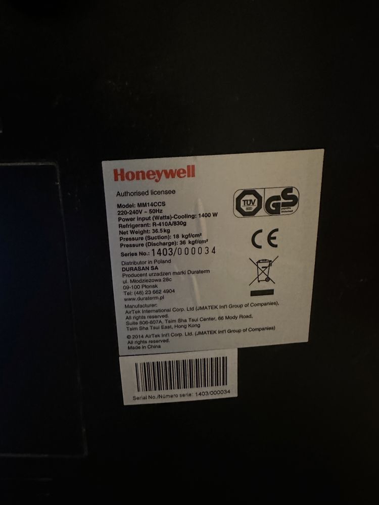 Klimatyzator HoneyWell MM14CCS okazja