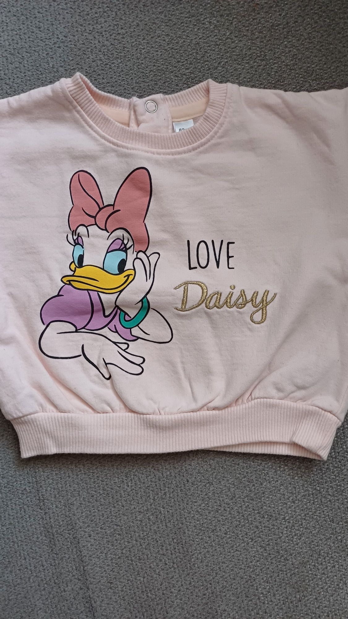 Disney śliczna bluza Daisy z szerszymi rękawami r. 62