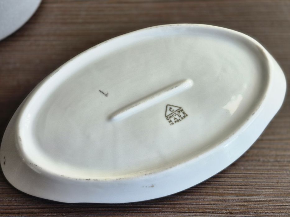 Zestaw brydżowy porcelana Ćmielów