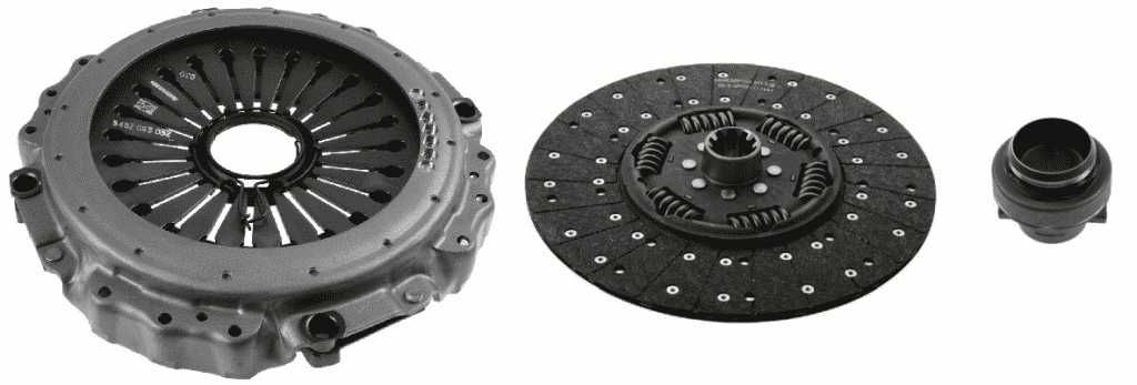 Комплект зчеплення   daf man renault 3400122101  Sachs