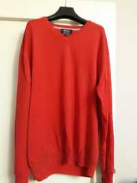Swetr serek, czerwony McEarl, bawełniany stan bardzo dobry rozmiar 56