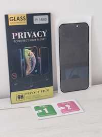 Hartowane szkło Privacy Glass do IPHONE 15