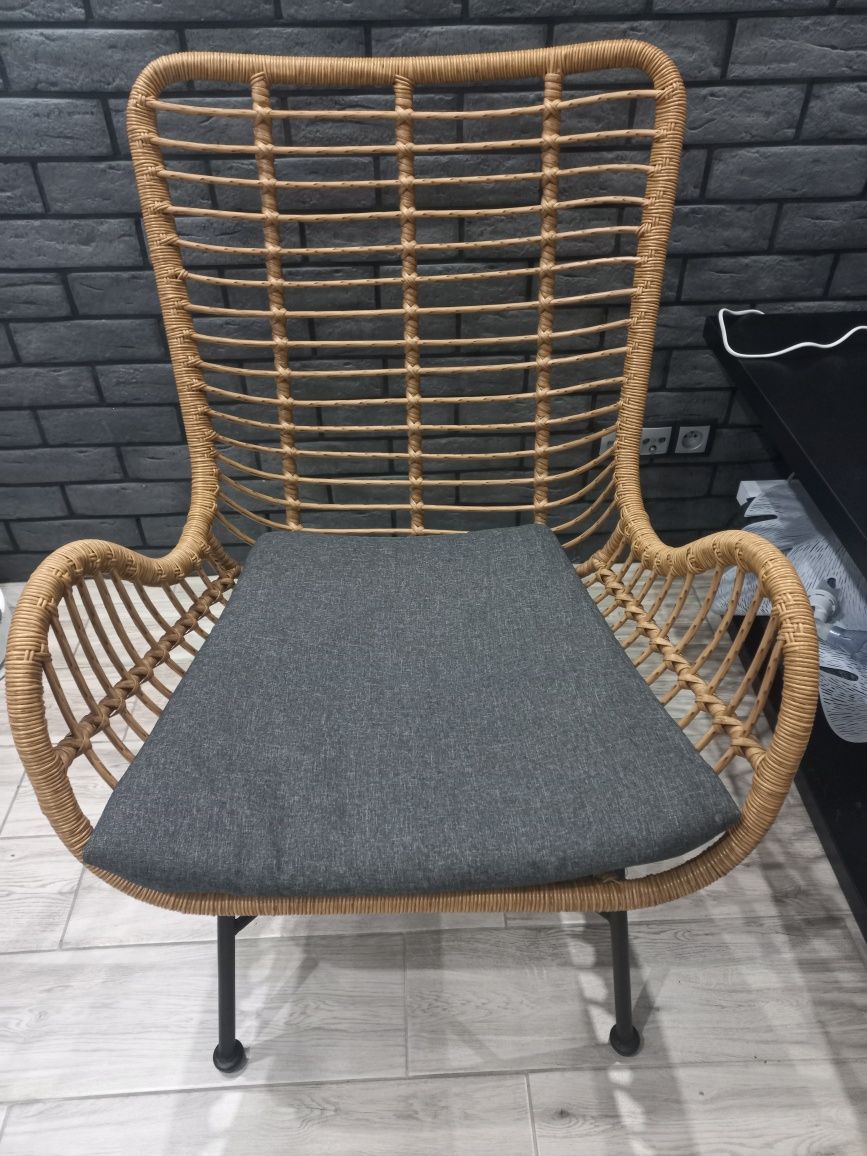 Fotel rattan fotel ogrodowy