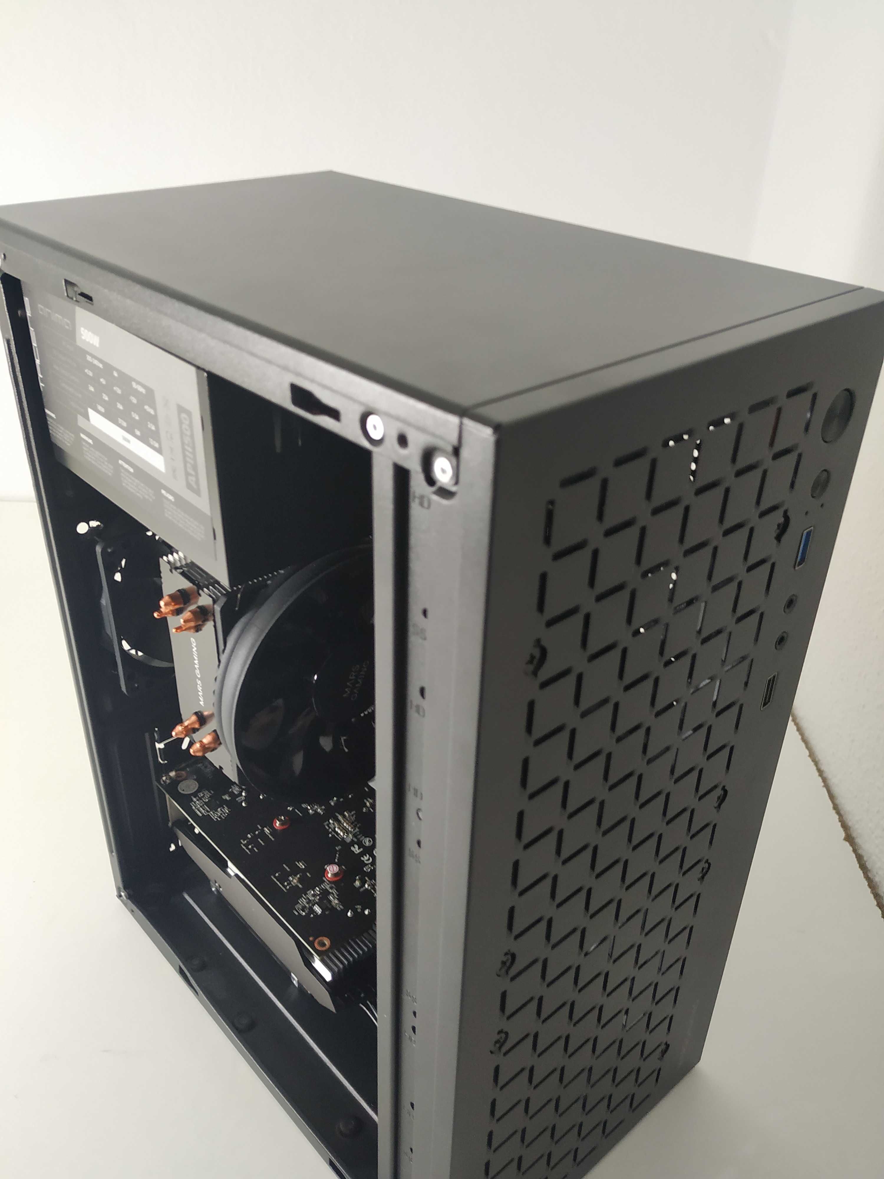 PC Mars Gaming / E3-1230 V2 / RX 550 / 16GB RAM / NVMe SSD+HDD= 1TB