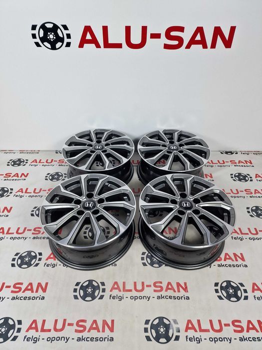 NOWE ALUFELGI HONDA 16" 5x114,3 Civic CR-V Integra Stream Grafit Poler