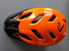 Kask rowerowy EKOI MTB TRAIL FOREST pomarańczowo-czarny L/XL 58-61 cm