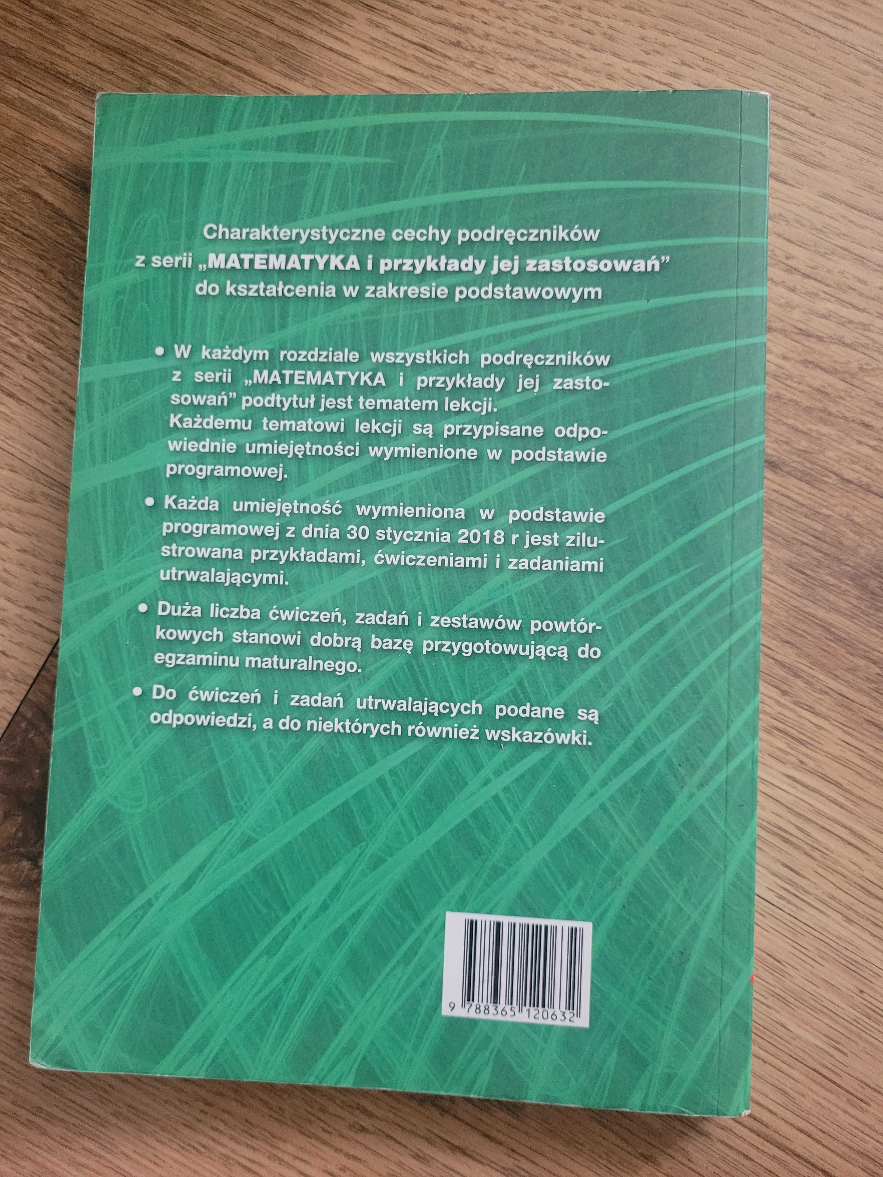 Podręcznik Matematyka i przykłady jej zastosowań 4
