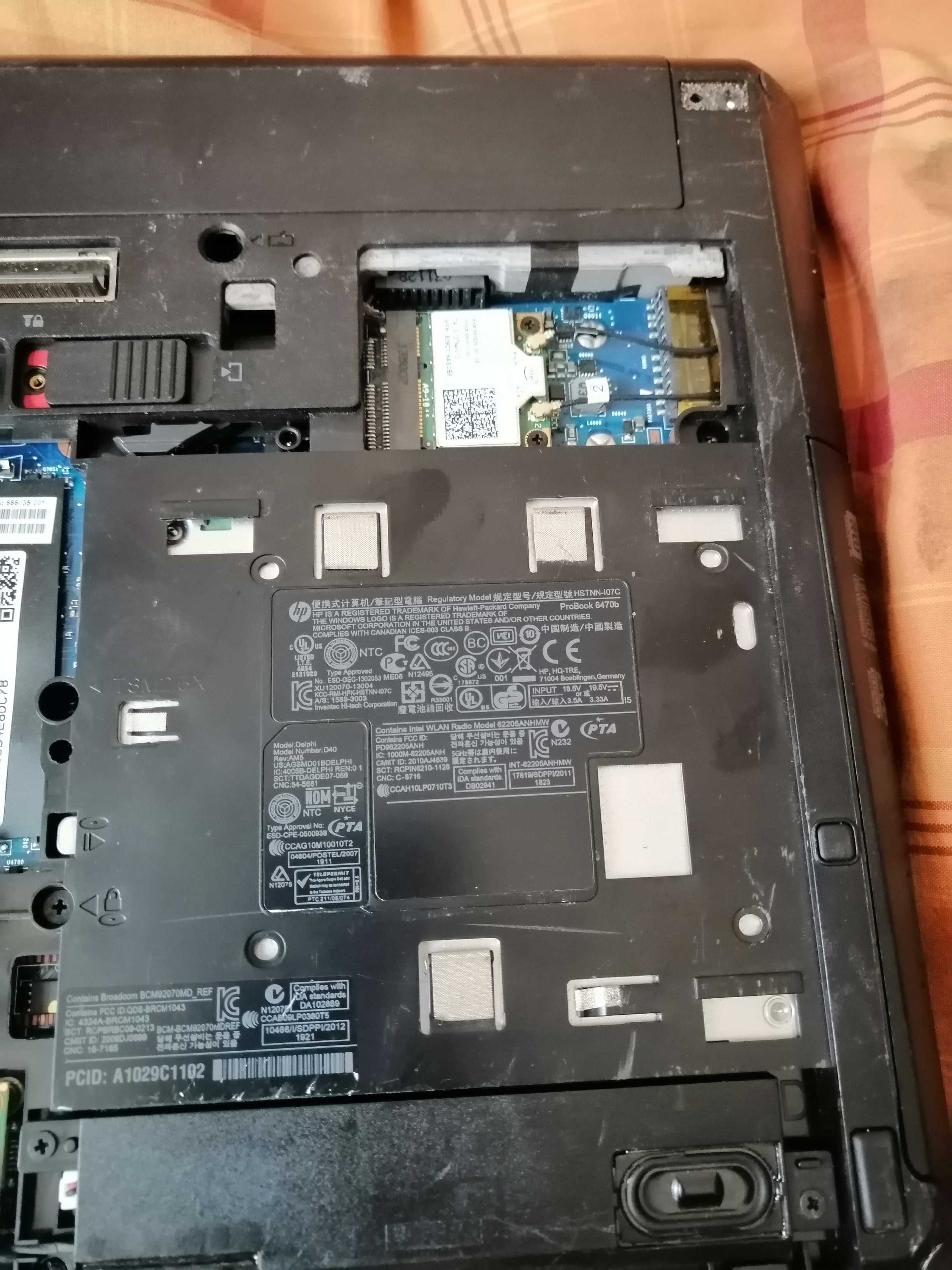 laptop hp delphi d40