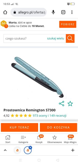 Prostownica Remington s7300