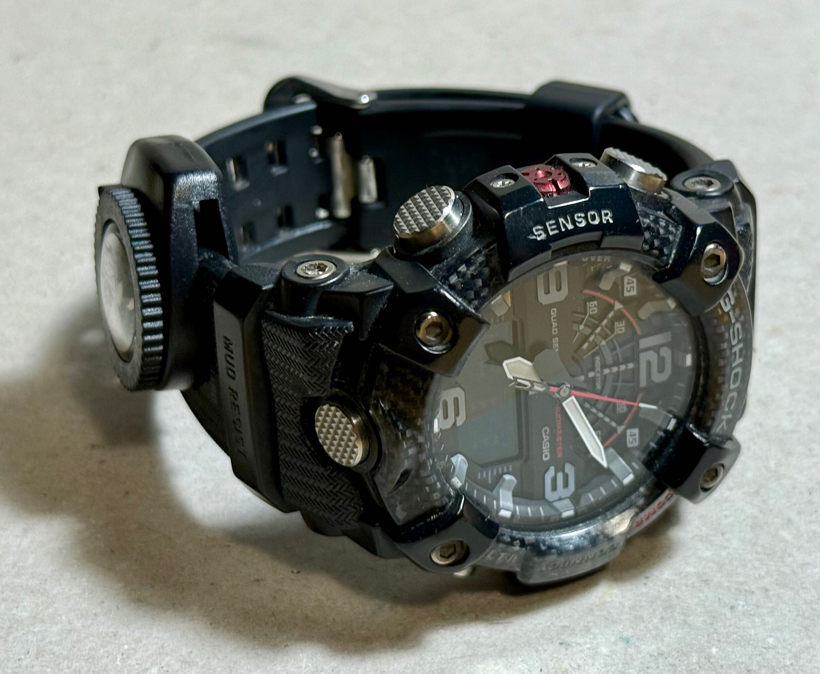 zegarek Casio G-SHOCK GG-B100-1A Master OfG Mudmaster Bluetotch Tuning